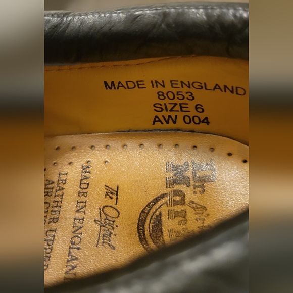 Dr. Marten Women's Black Shoes Size 9 - Picture 6 of 8